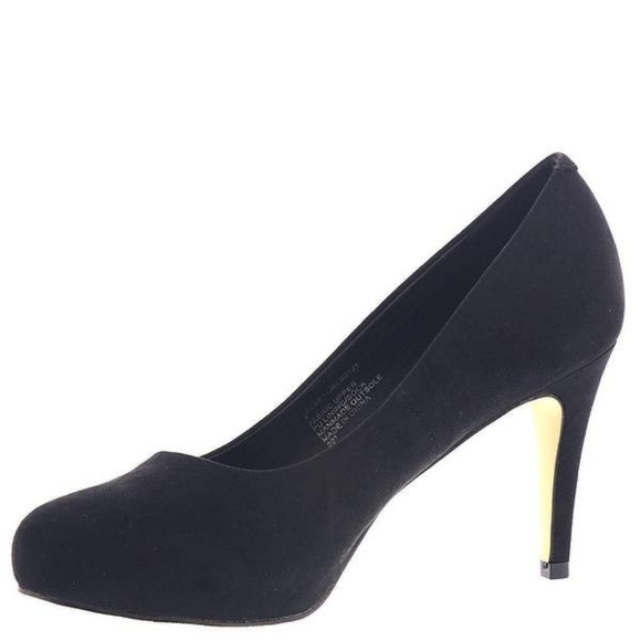 Madden Girl Jelsey Black Micro Heels - Size 7.5 - Picture 2 of 14